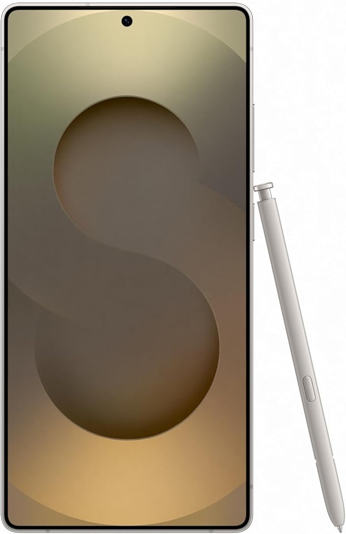 Samsung Galaxy S25 Ultra AI Phone, 256GB Storage, 12GB RAM, Titanium Gray, Android Smartphone, 200MP Camera, S Pen, Long Battery Life (KSA Version)