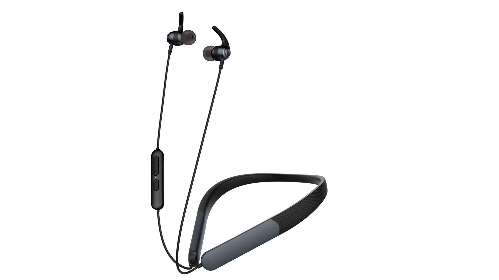 iOsuite iFree Pro 2 On the neck Bluetooth Earphones, Black